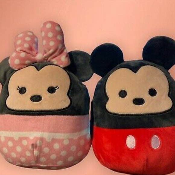 Disney Limited Edition Mickey & Minnie Squishmallows - Picture 1 of 5